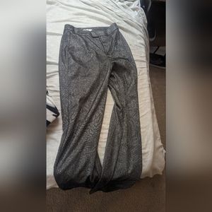 Sladelabel grey trousers